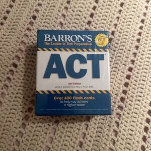 Barron's ACT Flash Cards